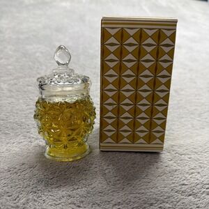 VTG Avon Crystal Facets Field flowers Cologne 1973 3 oz. Gelee New In Box NOS